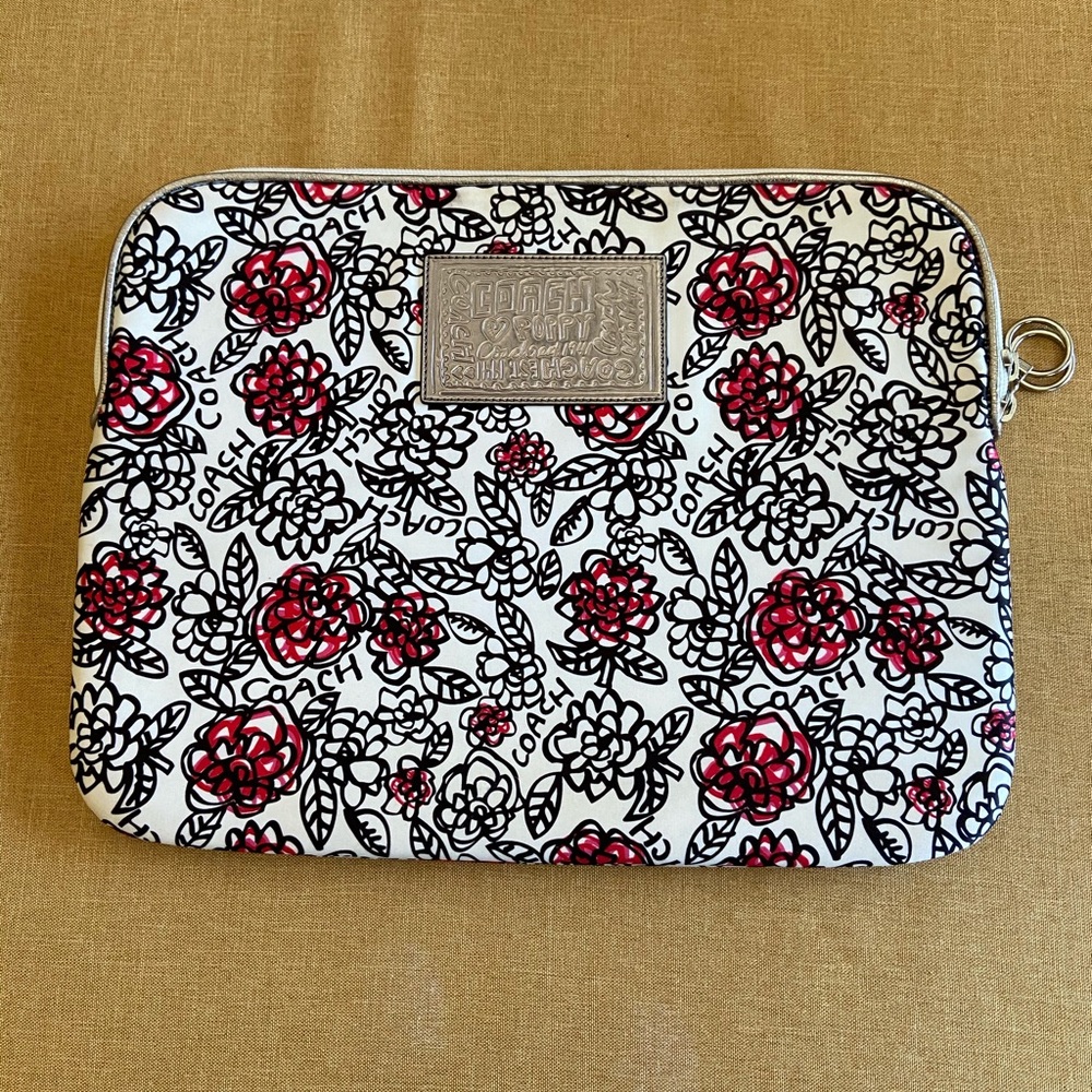 Coach Poppy Laptop Sleeve